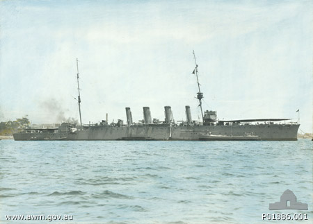 HMAS Brisbane warship, now sunk as an artificial reef dive site off Mooloolaba